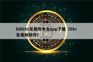 hitbtc交易所中文app下载（btc交易所软件）